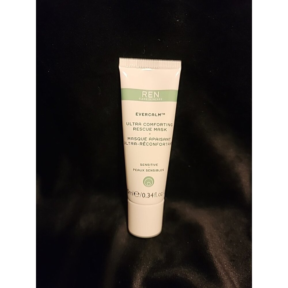 REN Evercalm Ultra Comforting Rescue Mask 0.34oz / 10ml -Travel Size